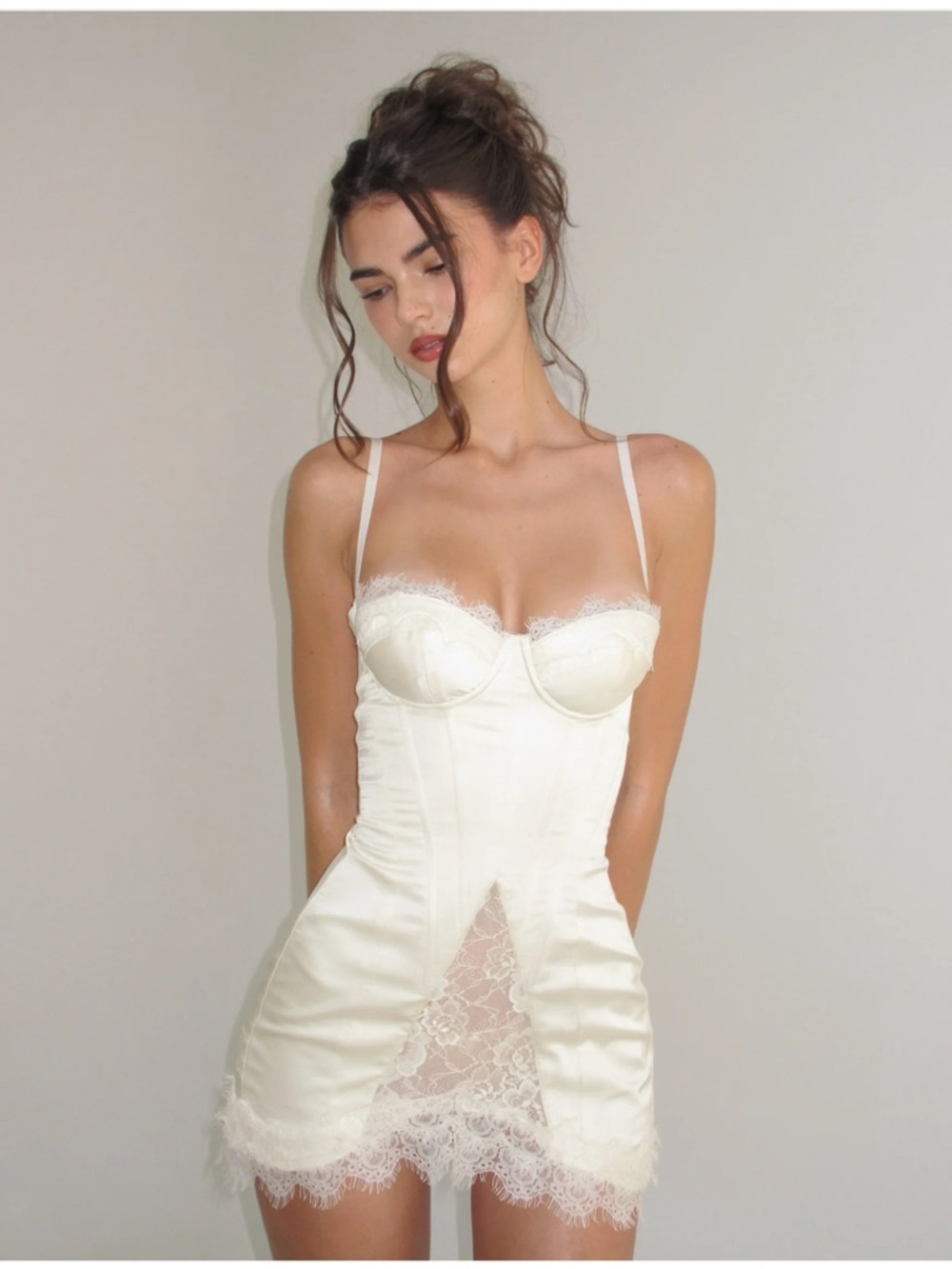 Mali Marea Emi Corset Mini Dress BRAND NEW WITH TAGS 💛✨ - Picture 5 of 15